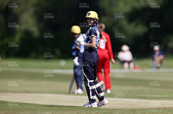 170525 - Glamorgan Women v Lancashire Thunder - T20 Women�s County Cup - Eve Jackson of Glamorgan batting