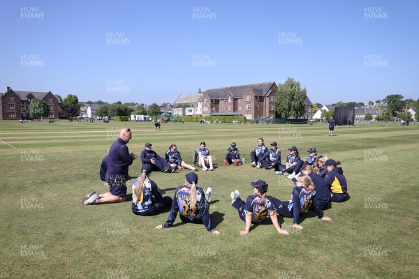 170525 - Glamorgan Women v Lancashire Thunder - T20 Women�s County Cup - Glamorgan after the game