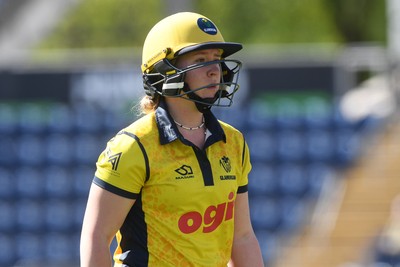 190426 - Glamorgan Women v Leicestershire Foxes Women - Metro Bank One Day Cup Women League 2 - Flo Sharman of Glamorgan Women