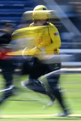 190426 - Glamorgan Women v Leicestershire Foxes Women - Metro Bank One Day Cup Women League 2 - Bethan Ellis of Glamorgan Women runs a single