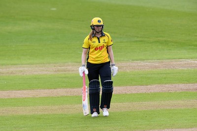 190426 - Glamorgan Women v Leicestershire Foxes Women - Metro Bank One Day Cup Women League 2 - Charlotte Lambert of Glamorgan Women