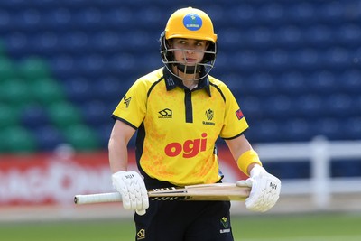 190426 - Glamorgan Women v Leicestershire Foxes Women - Metro Bank One Day Cup Women League 2 - Bethan Gammon of Glamorgan Women