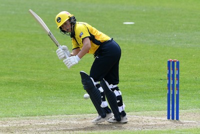 190426 - Glamorgan Women v Leicestershire Foxes Women - Metro Bank One Day Cup Women League 2 - Megan Sturge of Glamorgan Women batting