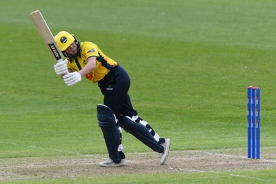 190426 - Glamorgan Women v Leicestershire Foxes Women - Metro Bank One Day Cup Women League 2 - Megan Sturge of Glamorgan Women batting