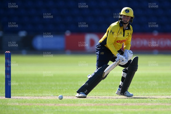 190426 - Glamorgan Women v Leicestershire Foxes Women - Metro Bank One Day Cup Women League 2 - Lauren Parfitt of Glamorgan Women batting