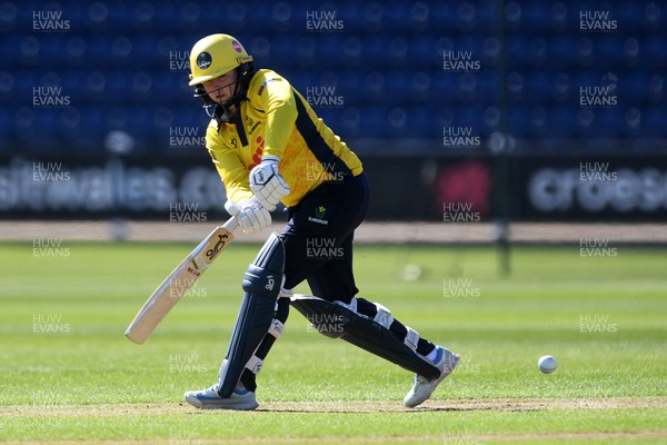 190426 - Glamorgan Women v Leicestershire Foxes Women - Metro Bank One Day Cup Women League 2 - Lauren Parfitt of Glamorgan Women batting