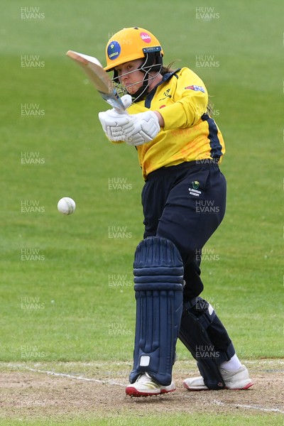 190426 - Glamorgan Women v Leicestershire Foxes Women - Metro Bank One Day Cup Women League 2 - Sara Phillips of Glamorgan Women batting