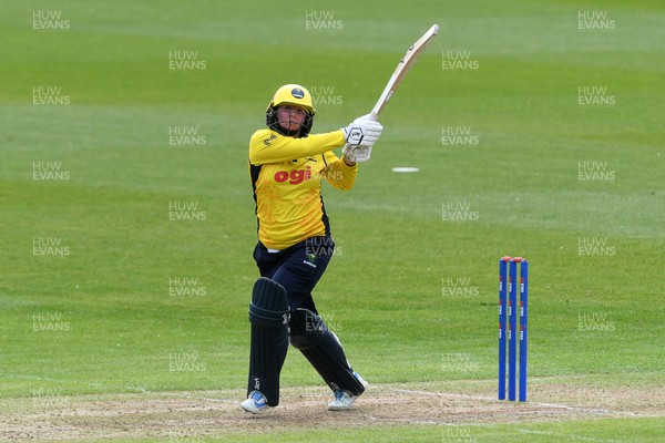 190426 - Glamorgan Women v Leicestershire Foxes Women - Metro Bank One Day Cup Women League 2 - Lauren Parfitt of Glamorgan Women batting