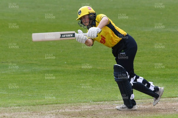 190426 - Glamorgan Women v Leicestershire Foxes Women - Metro Bank One Day Cup Women League 2 - Megan Sturge of Glamorgan Women batting