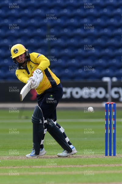 190426 - Glamorgan Women v Leicestershire Foxes Women - Metro Bank One Day Cup Women League 2 - Lauren Parfitt of Glamorgan Women batting