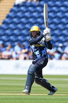 030726 - Glamorgan Women v Middlesex Women - Vitality Blast Women League 2 - Lauren Parfitt of Glamorgan Women batting