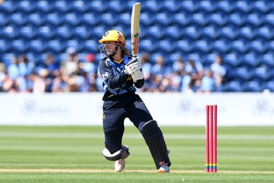 030726 - Glamorgan Women v Middlesex Women - Vitality Blast Women League 2 - Daisy Jeanes of Glamorgan Women batting
