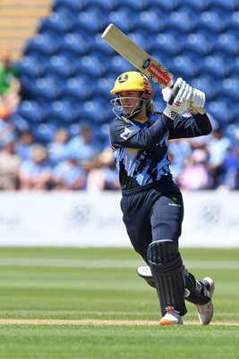 030726 - Glamorgan Women v Middlesex Women - Vitality Blast Women League 2 - Daisy Jeanes of Glamorgan Women batting