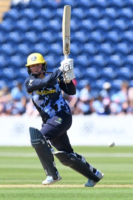 030726 - Glamorgan Women v Middlesex Women - Vitality Blast Women League 2 - Lauren Parfitt of Glamorgan Women batting