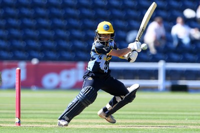 030726 - Glamorgan Women v Middlesex Women - Vitality Blast Women League 2 - Bethan Gammon of Glamorgan Women batting