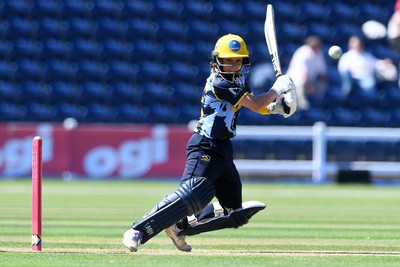 030726 - Glamorgan Women v Middlesex Women - Vitality Blast Women League 2 - Bethan Gammon of Glamorgan Women batting