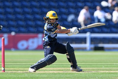030726 - Glamorgan Women v Middlesex Women - Vitality Blast Women League 2 - Bethan Gammon of Glamorgan Women batting