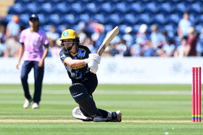 030726 - Glamorgan Women v Middlesex Women - Vitality Blast Women League 2 - Bethan Gammon of Glamorgan Women batting