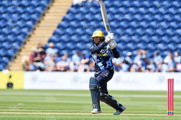 030726 - Glamorgan Women v Middlesex Women - Vitality Blast Women League 2 - Lauren Parfitt of Glamorgan Women batting