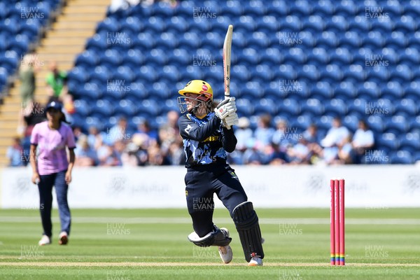 030726 - Glamorgan Women v Middlesex Women - Vitality Blast Women League 2 - Daisy Jeanes of Glamorgan Women batting