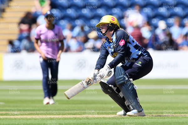 030726 - Glamorgan Women v Middlesex Women - Vitality Blast Women League 2 - Lauren Parfitt of Glamorgan Women batting
