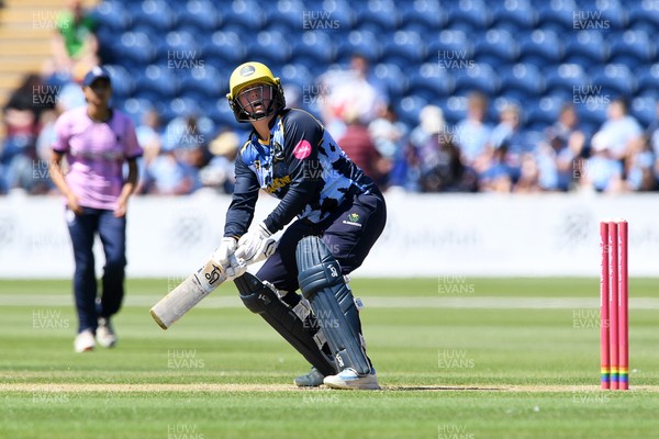 030726 - Glamorgan Women v Middlesex Women - Vitality Blast Women League 2 - Lauren Parfitt of Glamorgan Women batting