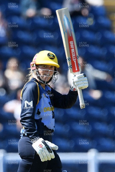 030726 - Glamorgan Women v Middlesex Women - Vitality Blast Women League 2 - Daisy Jeanes of Glamorgan Women hits 50