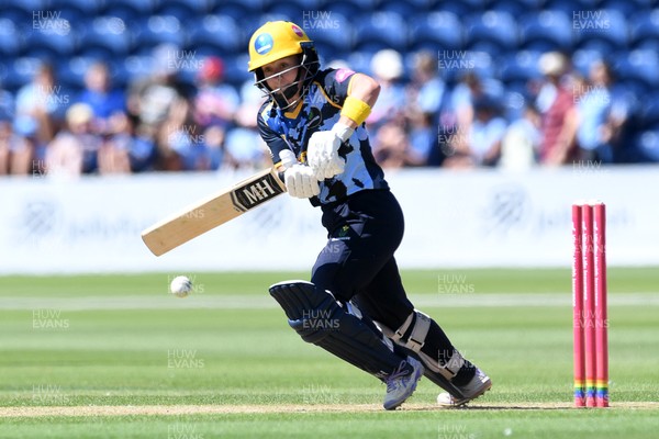 030726 - Glamorgan Women v Middlesex Women - Vitality Blast Women League 2 - Bethan Gammon of Glamorgan Women batting