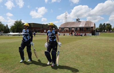 270625  Glamorgan Women v Sussex Sharks, Vitality Blast Women League Two South - Sussex Sharks take to the field ahead of the mach