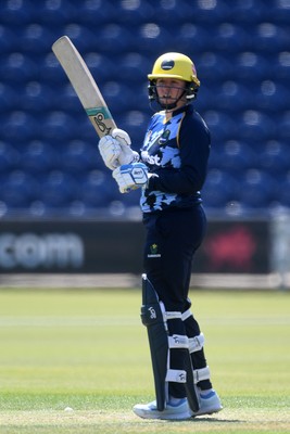 100525 - Glamorgan Women v Sussex Sharks Women, T20 Vitality Blast Women’s County Cup - Lauren Parfitt of Glamorgan Women batting
