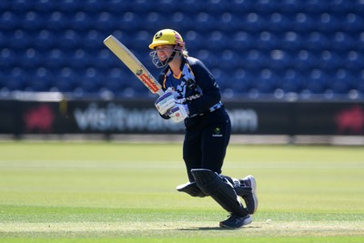 100525 - Glamorgan Women v Sussex Sharks Women, T20 Vitality Blast Women’s County Cup - Daisy Jeanes of Glamorgan Women batting