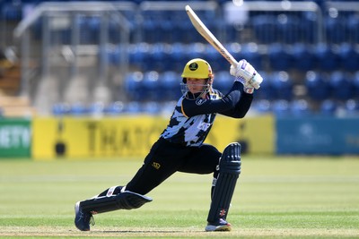 100525 - Glamorgan Women v Sussex Sharks Women, T20 Vitality Blast Women’s County Cup - Daisy Jeanes of Glamorgan Women batting