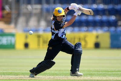100525 - Glamorgan Women v Sussex Sharks Women, T20 Vitality Blast Women’s County Cup - Bethan Gammon of Glamorgan Women batting