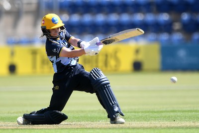 100525 - Glamorgan Women v Sussex Sharks Women, T20 Vitality Blast Women’s County Cup - Bethan Gammon of Glamorgan Women batting