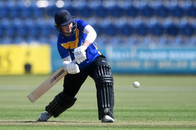 100525 - Glamorgan Women v Sussex Sharks Women, T20 Vitality Blast Women’s County Cup - Jasmine Westley of Sussex Women batting