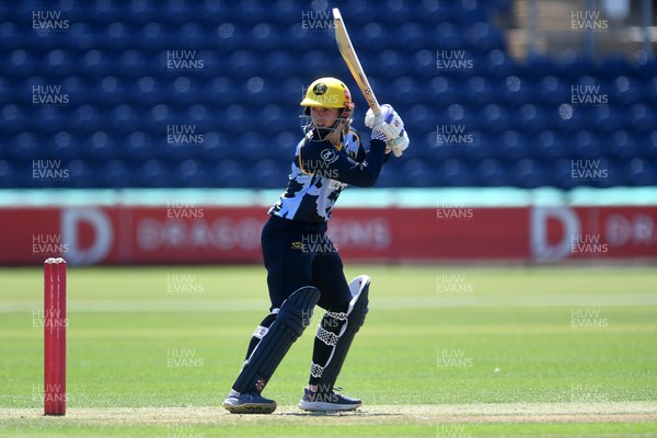 100525 - Glamorgan Women v Sussex Sharks Women, T20 Vitality Blast Women’s County Cup - Daisy Jeanes of Glamorgan Women batting