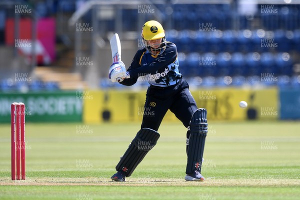 100525 - Glamorgan Women v Sussex Sharks Women, T20 Vitality Blast Women’s County Cup - Daisy Jeanes of Glamorgan Women batting