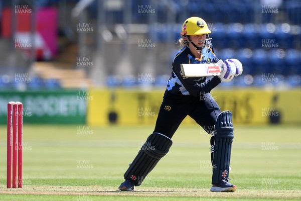 100525 - Glamorgan Women v Sussex Sharks Women, T20 Vitality Blast Women’s County Cup - Daisy Jeanes of Glamorgan Women batting