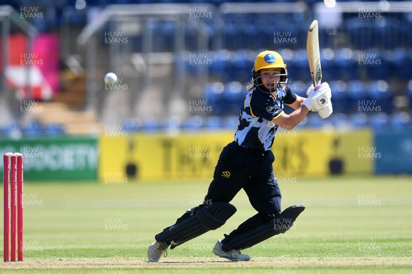 100525 - Glamorgan Women v Sussex Sharks Women, T20 Vitality Blast Women’s County Cup - Bethan Gammon of Glamorgan Women batting