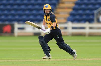 190425 - Glamorgan Women v Sussex Sharks, Metro Bank One Day Cup - Bethan Gammon of Glamorgan Women