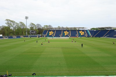 190425 - Glamorgan Women v Sussex Sharks, Metro Bank One Day Cup - A general view of the ground during the match