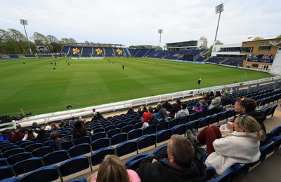 190425 - Glamorgan Women v Sussex Sharks, Metro Bank One Day Cup - A general view of the ground during the match