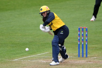 190425 - Glamorgan Women v Sussex Women - Metro Bank One Day Cup - Bea Ellis of Glamorgan Women batting