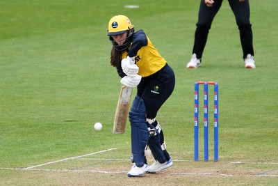 190425 - Glamorgan Women v Sussex Women - Metro Bank One Day Cup - Bea Ellis of Glamorgan Women batting