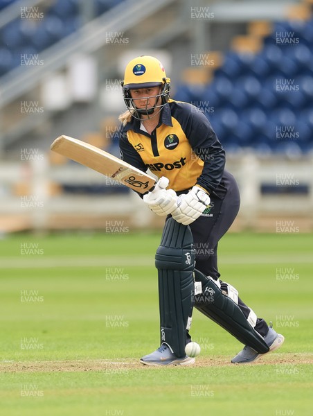 190425 - Glamorgan Women v Sussex Sharks, Metro Bank One Day Cup - Georgia Parfitt of Glamorgan Women plays a shot