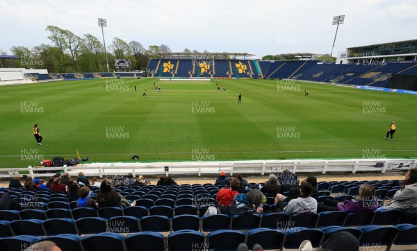 190425 - Glamorgan Women v Sussex Sharks, Metro Bank One Day Cup - A general view of the ground during the match