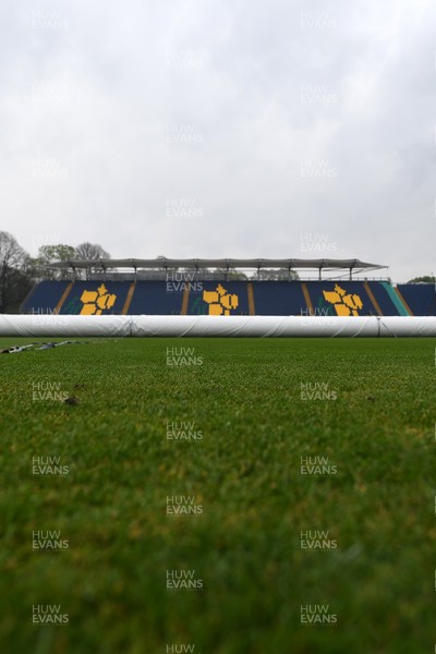 190425 - Glamorgan Women v Sussex Women - Metro Bank One Day Cup - The start of play is delayed at Sophia Gardens due to poor weather from the night before