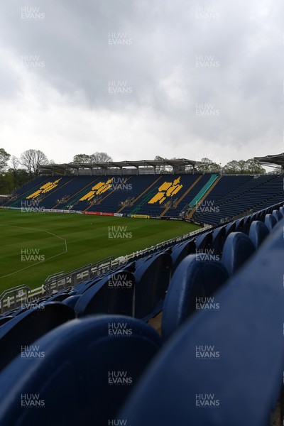190425 - Glamorgan Women v Sussex Women - Metro Bank One Day Cup - The start of play is delayed at Sophia Gardens due to poor weather from the night before