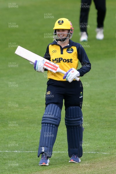 190425 - Glamorgan Women v Sussex Women - Metro Bank One Day Cup - Daisy Jeanes of Glamorgan Women batting