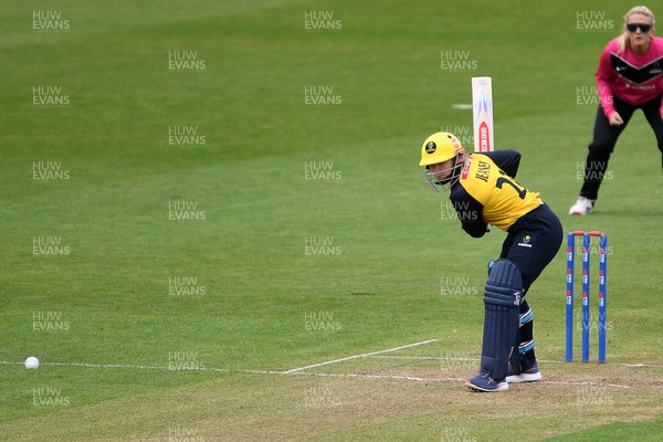 190425 - Glamorgan Women v Sussex Women - Metro Bank One Day Cup - Daisy Jeanes of Glamorgan Women batting